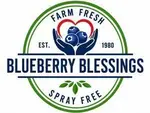Blueberry Blessings Official Farm Seal Logo
